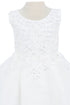 Baby Girls 3D Floral Top Soft Tulle Flower Girl Dress 3-24M - SophiasStyle.com